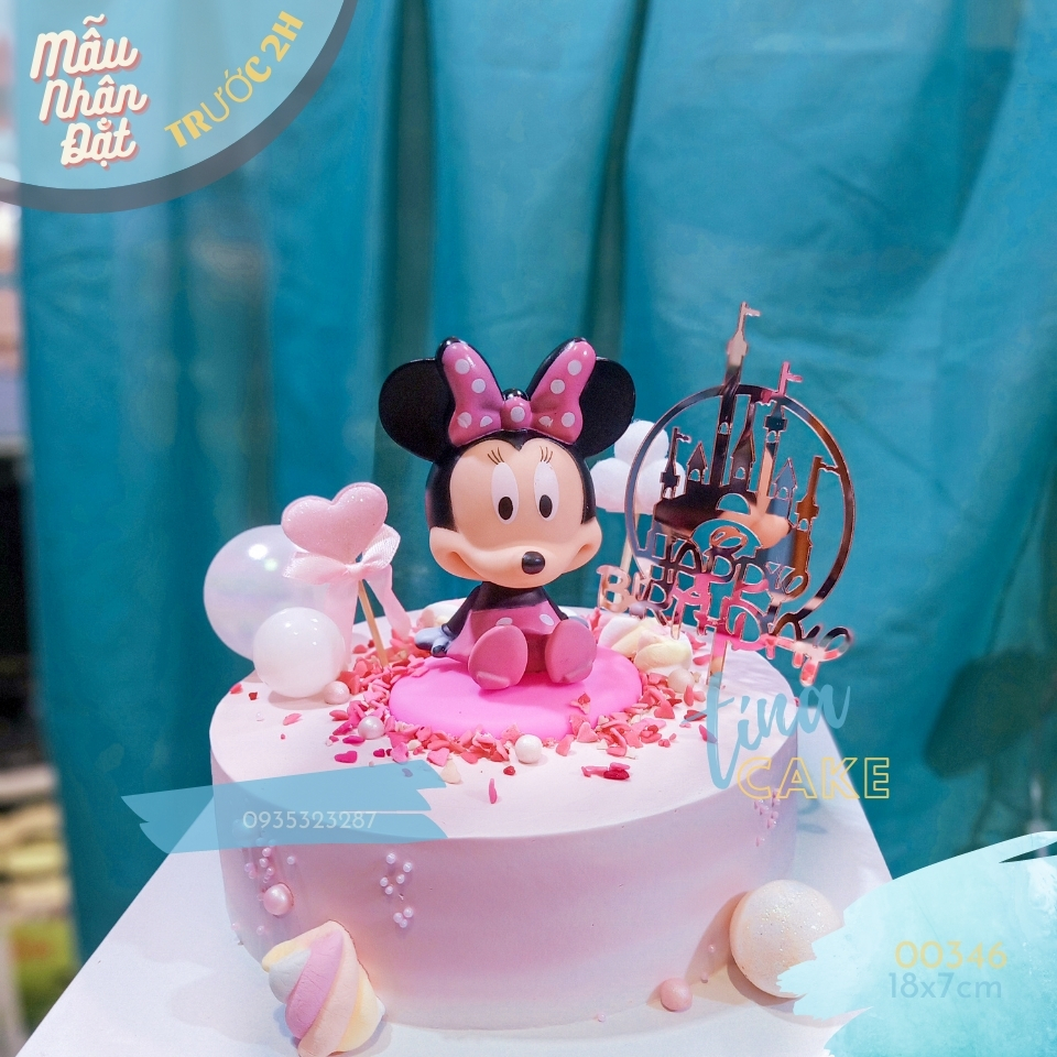 Bánh Kem Sinh Nhật Thôi Nôi Chuột Mickey Hồng Pastel cho Bé Gái - Bánh Kem Nha Trang - Bánh Kem Sinh Nhật Nha Trang – Bánh Kem Sinh Nhật ở Nha Trang – Bánh Kem tp Nha Trang – Shop Bánh Kem Nha Trang – Tiệm Bánh Nha Trang Bánh Kem Bé Trai - Bánh Kem Bé Gái - Bánh Kem cho con Gái - Bánh Kem tặng Con Gái -Bánh Sinh Nhật Bé Gái - Bánh Kem Ngộ Nghĩnh - Bánh Kem Trẻ Con - Bánh Kem Con Nít - Bánh Sinh Nhật Dễ Thương – Bánh Kem Thôi Nôi – Bánh Thôi Nôi – Bánh Thôi Nôi Nha Trang – Bánh Thôi Nôi ở Nha Trang – Địa điểm bán bánh kem thôi nôi Nha Trang
