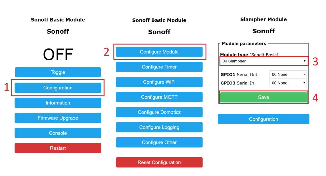 Configuration module. Tasmota Firmware. Конструктор web страницы для MQTT. Sonoff Pow схема. Sonoff Basic gpio3.