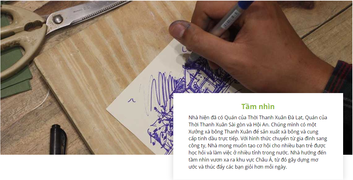 nhà của thời thanh xuân