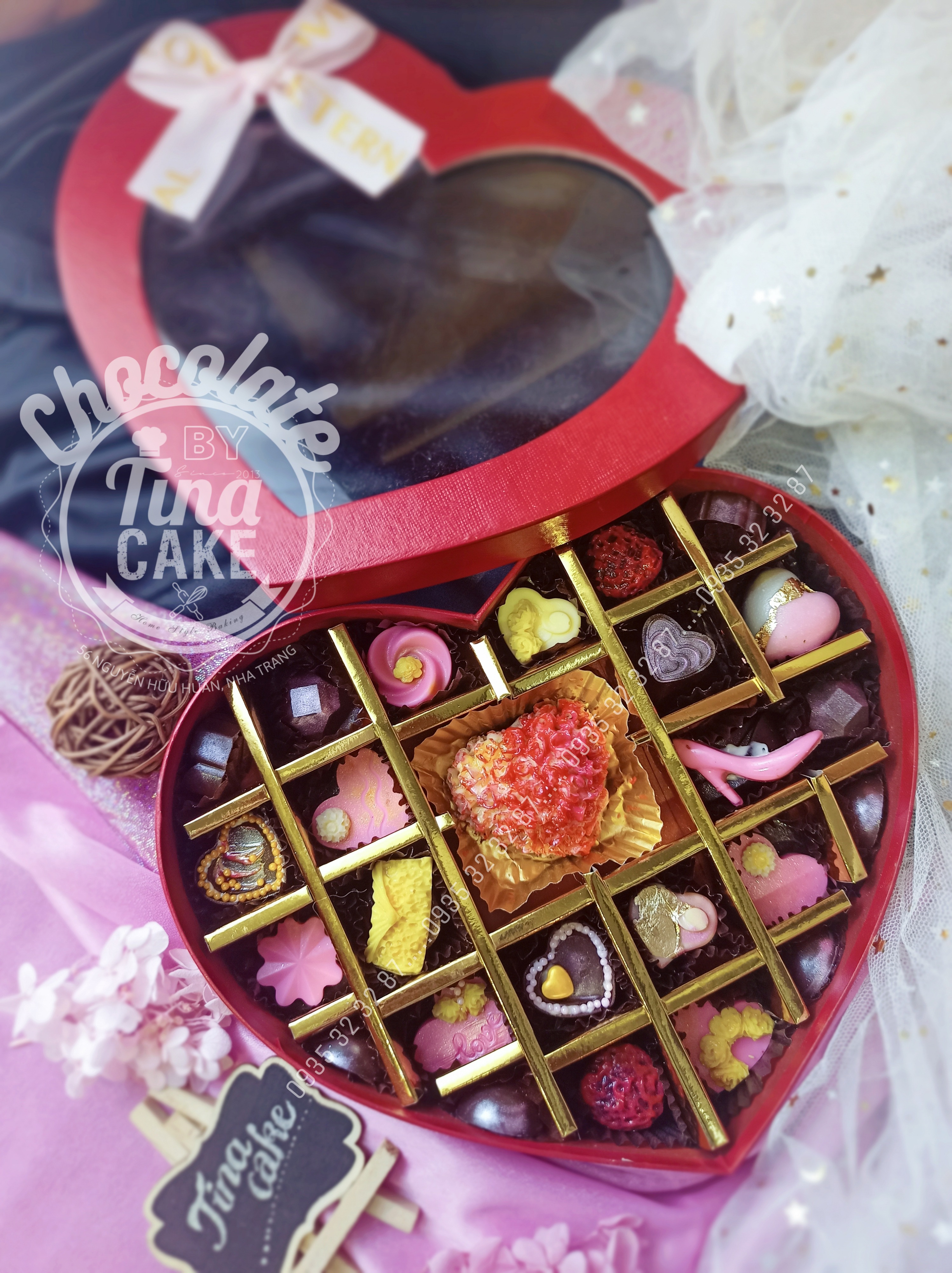 Hộp Socola Valentine Tp Nha Trang - Quà Tặng 14/2 - Mua quà tặng Valentine ở đâu đẹp? - CHOCOLATE Nghệ thuật Nha Trang, Hộp Socola Valentine Nha Trang, Socola Nha Trang, Quà tặng 14/2 Tp Nha Trang, Sô cô la Nha Trang, Socola Valentine nhập khẩu ở Nha Trang, Sô cô la Valentine Nha Trang, Quà tặng chocolate Nha Trang, Chocolate Nha Trang,;