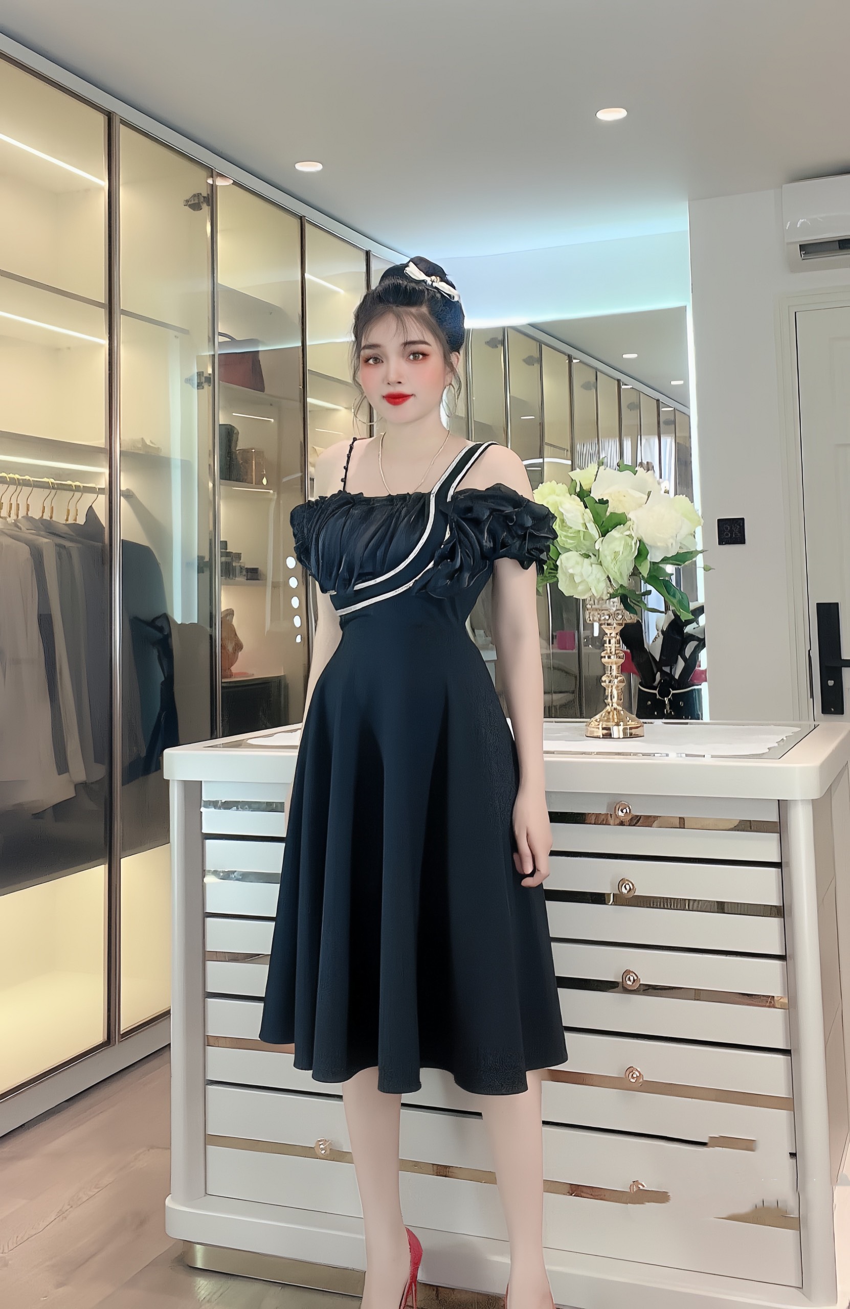 Shop Bán Đầm Đen Dự Tiệc Tại Biên Hòa