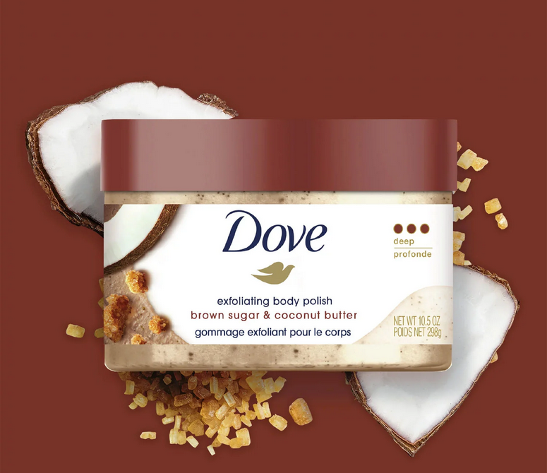 Dove brown sugar & coconut butter