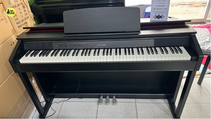 Piano Casio AP460 màu đen