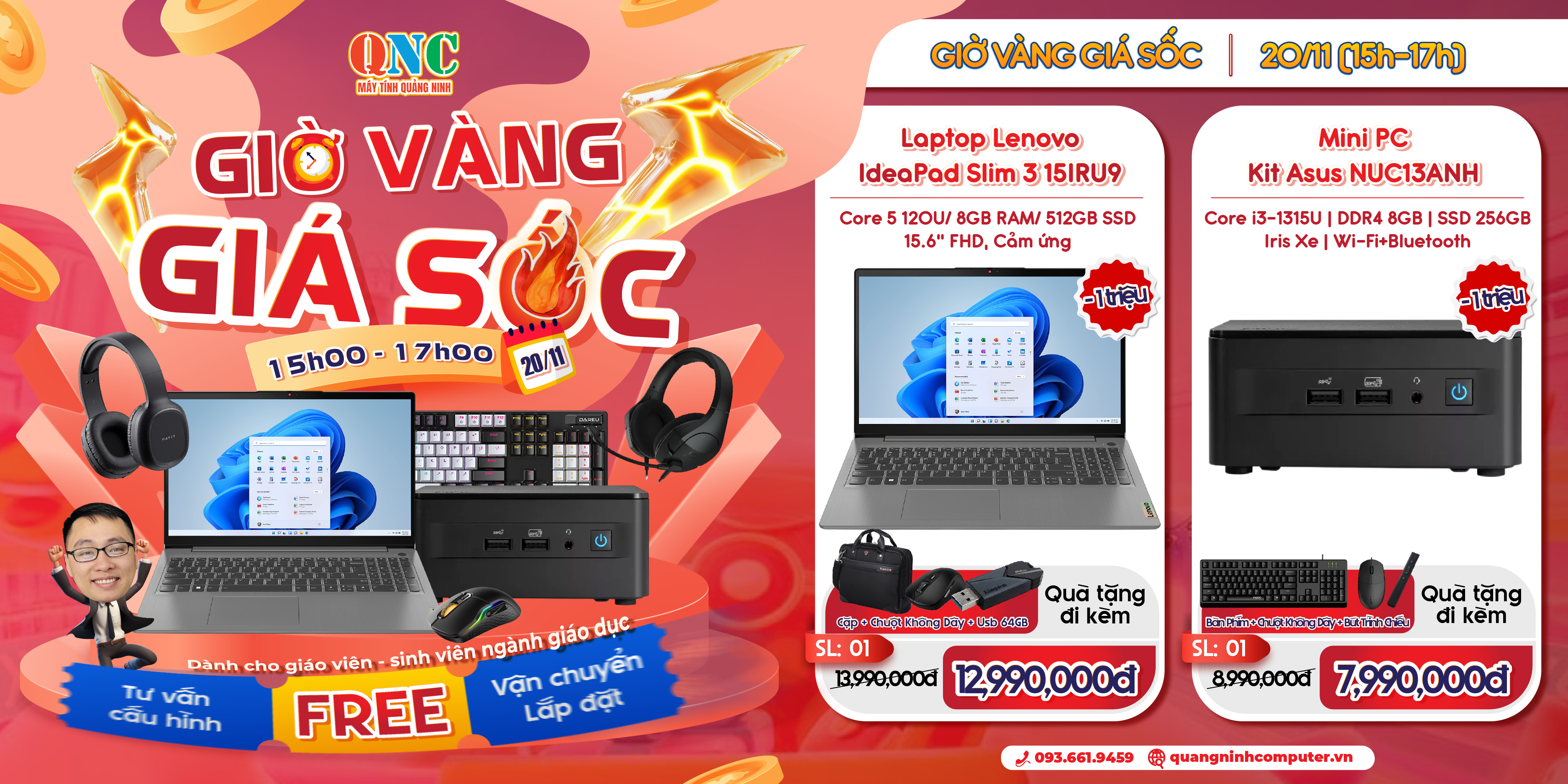 20-11 Máy Tính Quảng Ninh